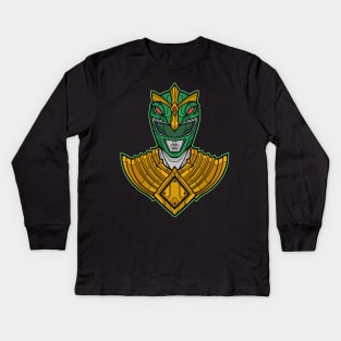 Green Ranger Kids Long Sleeve T-Shirt